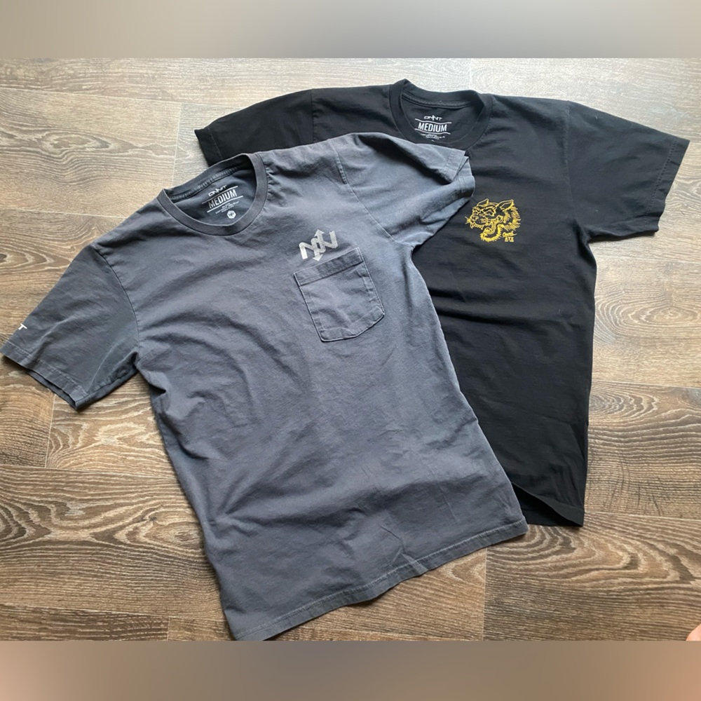 2 Onnit graphic t-shitts